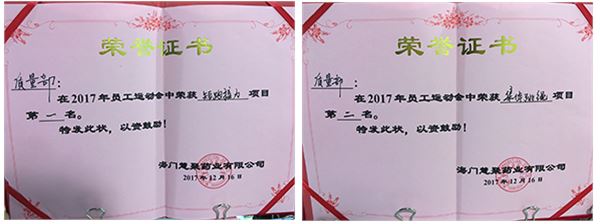 压球（中国）药业2017年运动会